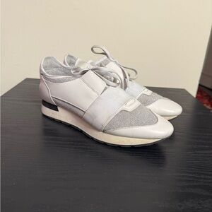 Balenciaga 2024 Race Runner Sport Sneakers Neoprene Mesh Sneakers 39 9